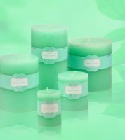 شموع دائرية secret garden spring