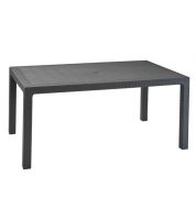 طاولة رتان مستطيل (160*94) Melody