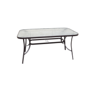 carnaval طاولة مستطيل(90*150سم) بني