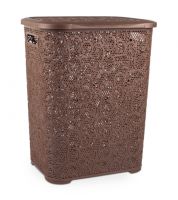 سلة غسيل رتان