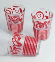 3كاسات زجاج ، cerve