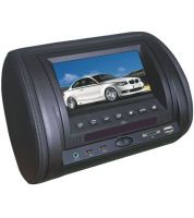 Headrest 2Monitor Dvd Player in Black