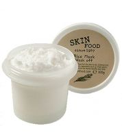 قناع الأرز مقشر للوجه سكن فود - skin food rice mask