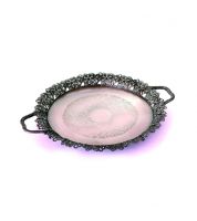 صينية مدور وردة P131a