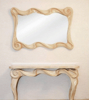 كونصول +مراية عاج Yetkin