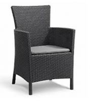 كرسي رتان كامل الجنب montana