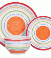 طقم صحون 18 قطعة