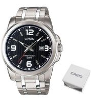 ساعة يد رجالي من كاسيو ، انالوج بعقارب ، ستانلس ستيل ، فضي ، Mtp-1314d-1av