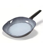 مقلى جريل مربع جرانيت محزز 28 سم