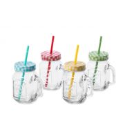 كاسة مصاصة شفاف  عدد 3