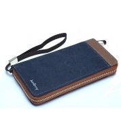 BAELLERRY Canvas Zipper Wallet Model CFB099