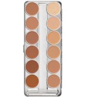 كربم اساس Kryolan Dermacolor Camouflage Cream Palette 12 Colors C