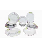 طقم صحون 26 قطعة happy