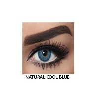 زوج عدسات لاصقة تجميلية من بيلا - natural cool blue - ازرق