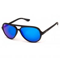  نظارة . ray ban  - ازرق . شكل الاطار دائري 