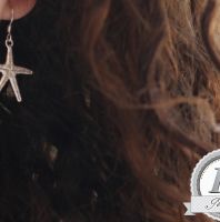 مجوهرات - حلق نجمة البحر فضة 925