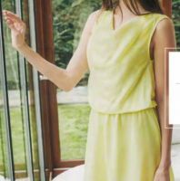 فستان بيتي- قميص نوم - 38/40 Eu - اصفر فاتح