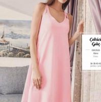 فستان بيتي- قميص نوم - 40/42 Eu - زهري فاتح