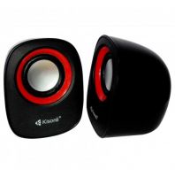 سماعات كمبيوتر Kisonli USB Mini Speaker V-360 - اسود