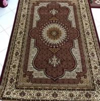 سجاد عجمي 2*3 مليون ونصف غرزه لون خمري وبيج