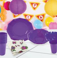 صحون وكاسات جولف تيتانيوم - ارجواني