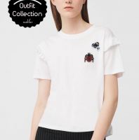 بلوزة  سمبل مانجو  - S - ابيض