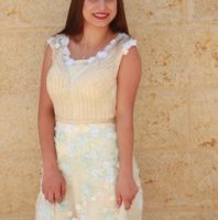 فستان ناعم  - 44 Eu - ايفوري