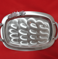 صينية فضة كبيرة 