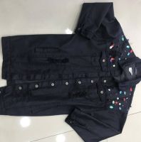 جاكيت جينز  - one size - كحلي