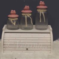 طقم سكريات باغطية زهرية 