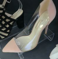 شوز كعب شفاف - 40 Eu - مشمشي