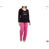 بجامه خريفي كم  - M - فوشي واسود