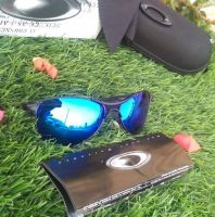 نظارة OAKLEY Sunglasses WARDEN WIRE 11-829 Black Frame - ازرق