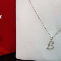 عقد فضة 925 قلب  - فضة