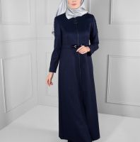 جلباب شتوي Alvina  - 38 - كحلي