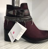 جزمة شتاء موديل 2018 شمواه - 36 Eu - ارجواني مائل للاحمر