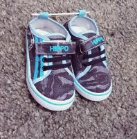 حذاء اطفال  - 19  - سكني مع ازرق 