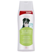 شامبو للكلاب برائحة الالوفيرا  Bioline Aloe Vera Dog Shampoo 250ml