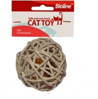 لعبة للقطط من مواد طبيعية   Bioline Herbal Catnip Cat Game Ball
