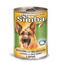 معلبات للكلاب Chunks with Wild Game