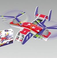 طائرة من الفوم تركيب  مراوحها بالطاقة الشمسية