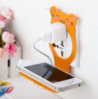 حامل جوال بلاستيكي للشحن - متعدد الالوان