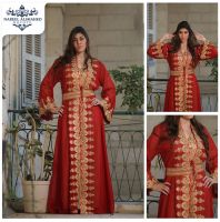 قفطان مغربي ملوكي - أحمر - M/l