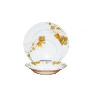 طقم صحون 18 قطعة happy