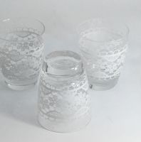 3كاسات زجاج ، ، cerve