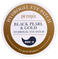 Petitfee Black Pearl and Gold Hydrogel Eye Patch 60Patches