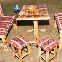 طقم بدوي تركي خشب