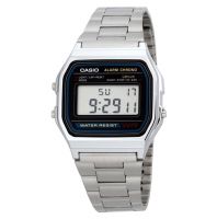 ساعة Casio Unisex Grey Dial Stainless Steel - A158WA-1DF