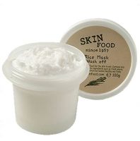 قناع الأرز مقشر للوجه سكن فود - skin food rice mask