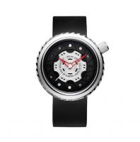 بريك ساعة عملية كاجوال رجال انالوج بعقارب مطاطي - M728-sl